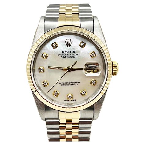 rolex datejust 16283 with diamonds|rolex datejust 16233 price.